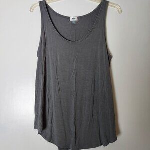 XL Gray Dressy Women's Old Navy Tank Top